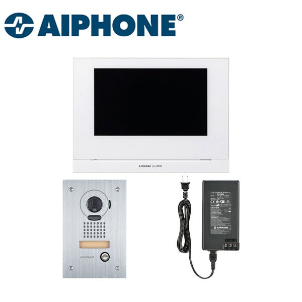 Aiphone - JOS-1FW - Intercom Door System - 7" Touchscreen - Vandal Resistant - Up To 8 smartphones - Stainless Steel - Handsfree - IP54