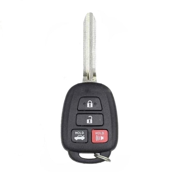 10 x 2014-2019 Toyota Corolla / 4-Button Remote Head Key / PN: 89070-06421 / HYQ12BEL (4D H) / Board 3710 (OEM Recase)
