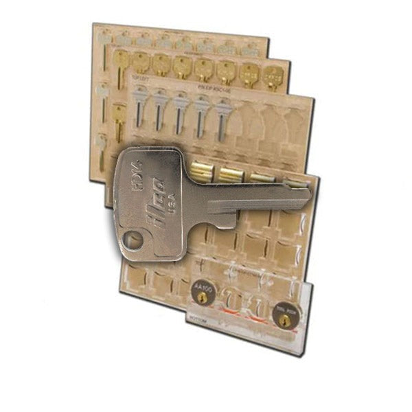 Ilco - EIP-KH95 - Engrave-It - Ilco Hd14 Honda Cycle Blank Key Holder - Holds 21 - for Engrave-It Pro Machine