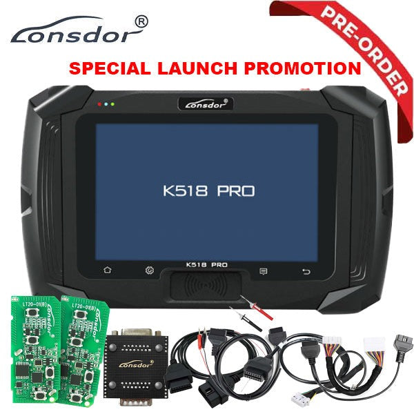 Lonsdor K518 PRO USA Key Programmer - Full Configuration - Special Launch Promotion - New USA Version (PRE-ORDER)