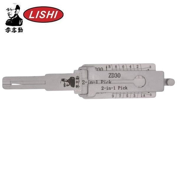 Original Lishi - ZD30-AG - Ducati Bikes Laser Cut 2-in-1 Pick - Anti-Glare