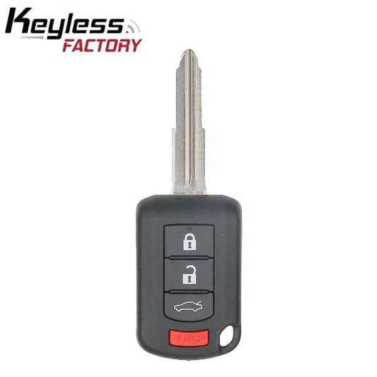 2016-2017 Mitsubishi Outlander Lancer / 4-Button Remote Head Key with Shoulder / PN: 6370B945 / OUCJ166N (AFTERMARKET)