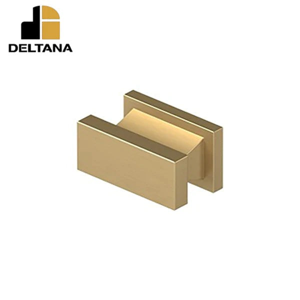 Deltana - Contemporary Knob - Anvil - 3/4" x 1-1/2" x 7/8" - Optional Finish