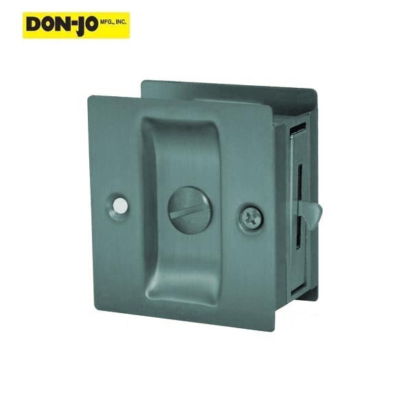Don-Jo - PDL 101 - Pocket Door Lock - 2-1/2" Width - Optional Finish