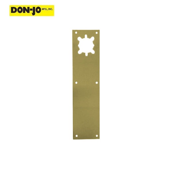 Don-Jo - CFL71 - Push Plate - 4" Width - Optional Finish
