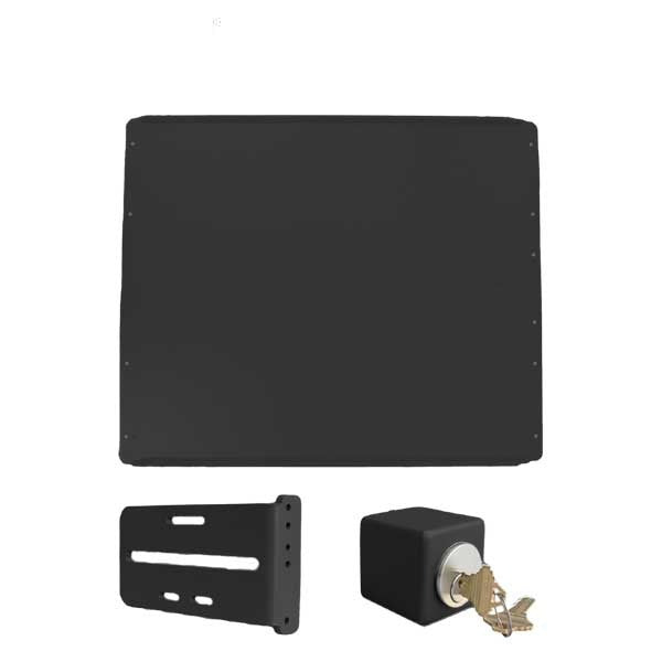 Lockey - PS50 - Standard Panic Shield Safety Kit - With Keyed Gate Box - Black