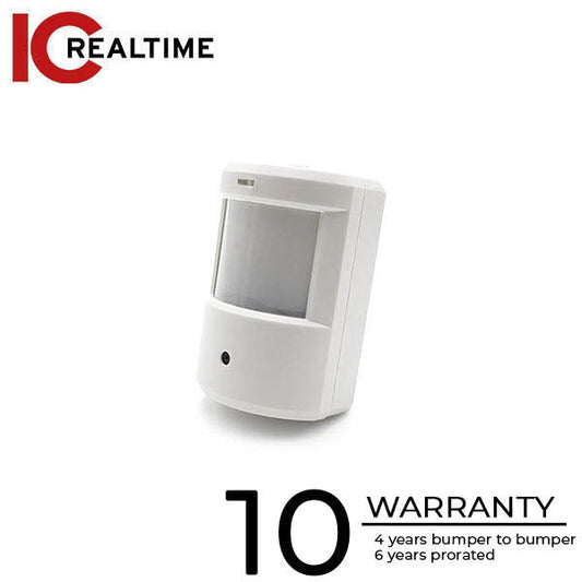 IC Realtime - ICR-PIR-IR / Covert Motion Detector Avs / Analog Camera W/3.7mm Lens / IR / 700TVL / 1080P