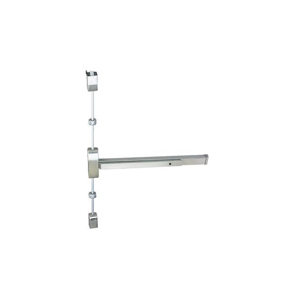 Cal-Royal - A9860V3684 - Surface Vertical Rod Exit Device - Stainless Steel - Optional Fire Rating - Grade 1