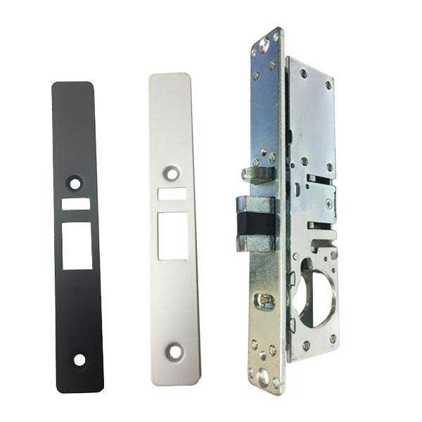 Narrow-Stile - Latch Lock Body - Deadlatch - 31/32"- with 2 Faceplates - LH