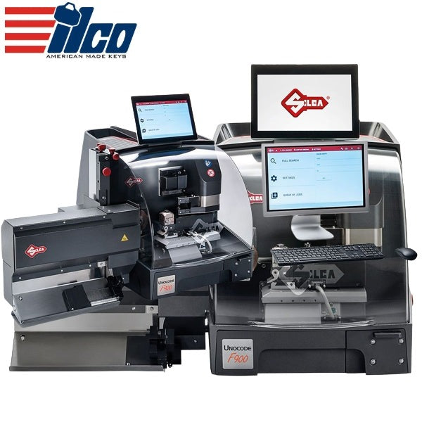 Ilco - D8A3064ZB - Unocode F900 - Automatic Flat Key Cutter, Duplicator and Engraver