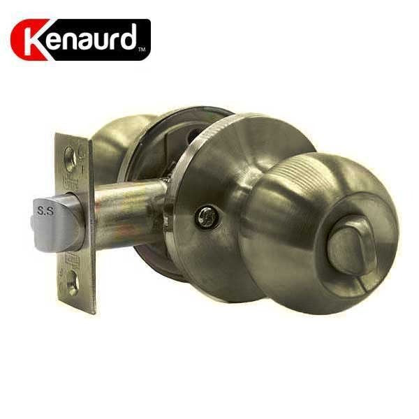 Premium Knob Set Lock - Antique Brass - Entrance - SC1