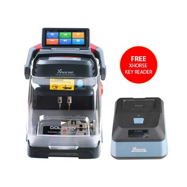 Xhorse - Dolphin II XP-005L - High Sec Portable Key Cutter w/ Key Bitting Reader (Bundle of 2)