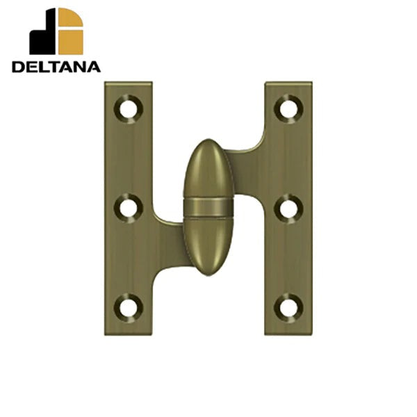 Deltana - 3" x 2-1/2" Hinge - Left Handed - Optional Finish