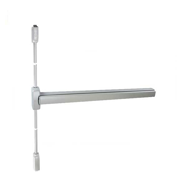 GAAB - G305 - Vertical Rod Exit Device - 2 Point Latch - Modular and Reversible - Up to 48" Doors - Satin Chrome