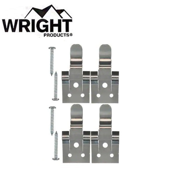 Wright - V29 - Snap Fasteners - Storm Windows / Screens / Sashes - Zinc Plated (Pack of 4)