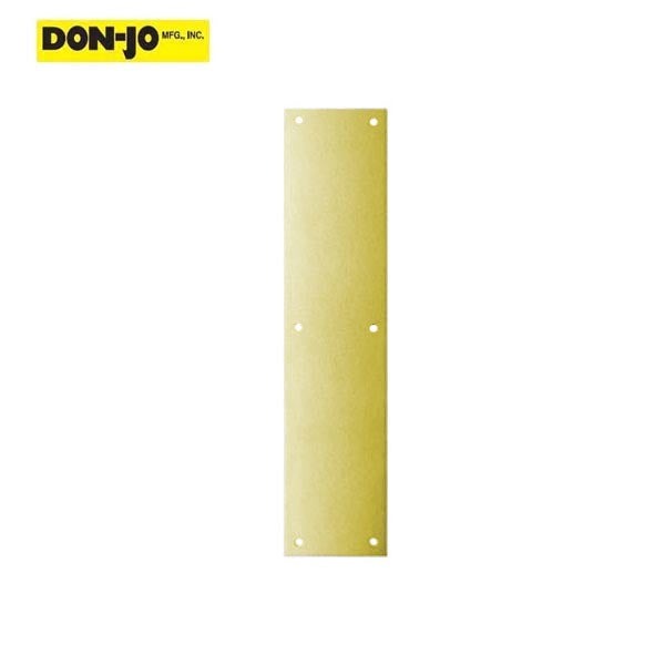 Don-Jo - 73 - Push Plate - 8" Width - Optional Finish