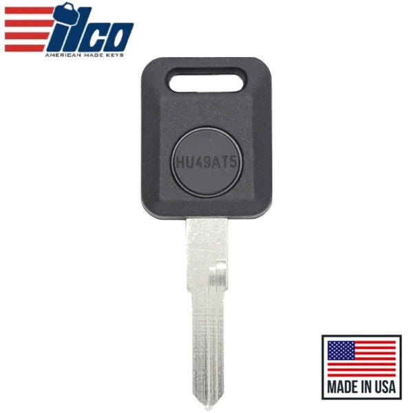1995-1999 Volkswagen Seat - HU49AT5 - Transponder Key - (T5 Cloning Chip)