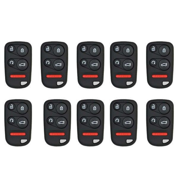 10 x Honda Style / 5-Button Universal Remote w/ Remote Start for VVDI Key Tool (Wired) (Pack of 10)