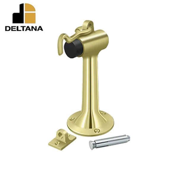 Deltana - Floor Mount - 6" Bumper w/ Hook - Optional Finish