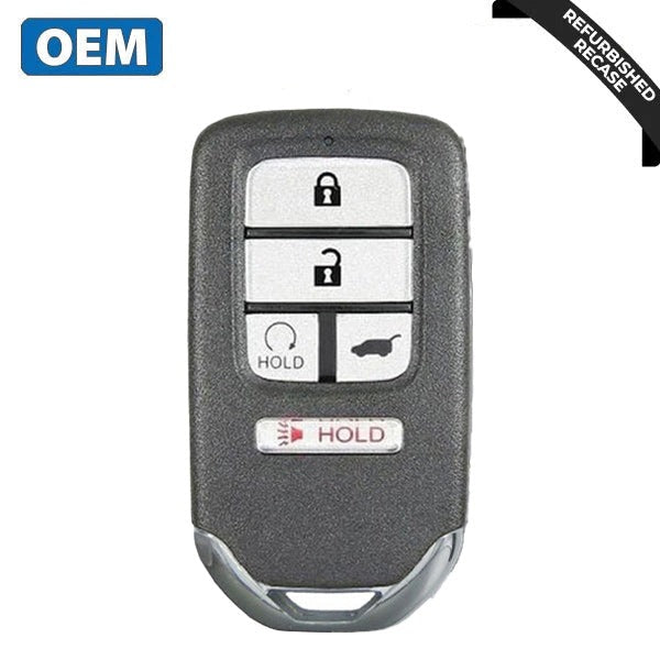 2016-2018 Honda / 5-Button Smart Key / PN: 72147-TG7-A11 / KR5V2X V44 (OEM Recase)