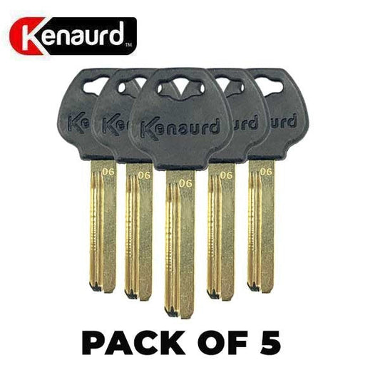 5 x Key Controlled - Key Blanks - 06 Dimple Keyway (Bundle of 5)
