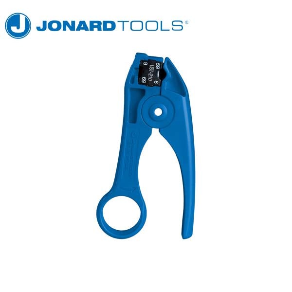 Jonard Tools - COAX Stripping Tool with Twin RG59 and RG6 Blade