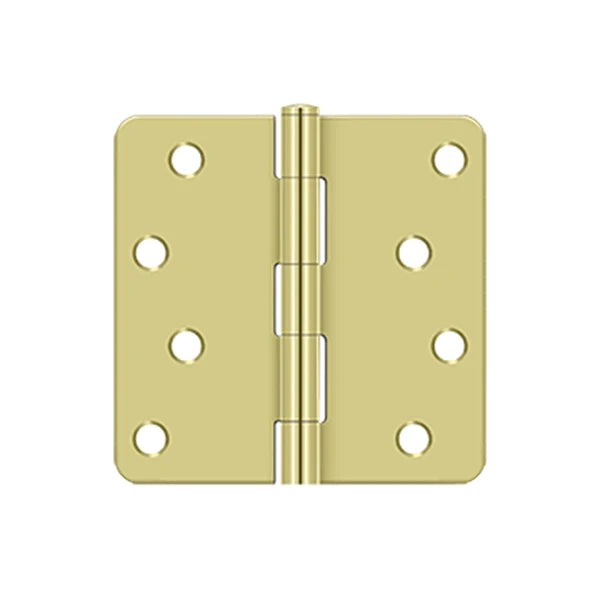 Deltana - 4" x 4" x 1/4" Radius Hinge - Residential - Optional Finish