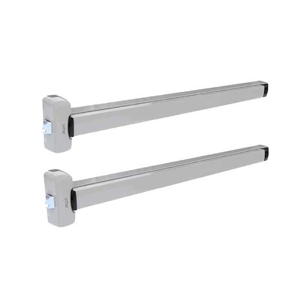 2 x GAAB - T300-04 - Panic Exit Device - Modular and Reversible - Single Doors - 33" for Single Doors - Satin Chrome (Bundle of 2)