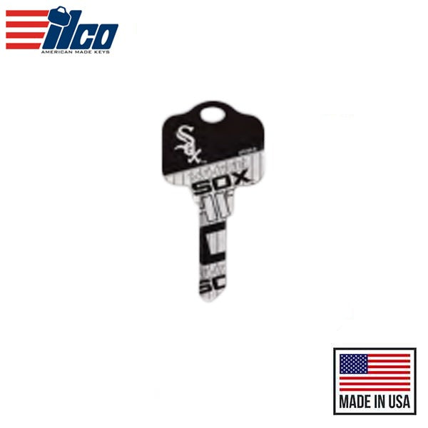 Ilco - MLB TeamKeys - Key Blank - Chicago White Sox - SC1 (5 Pack)