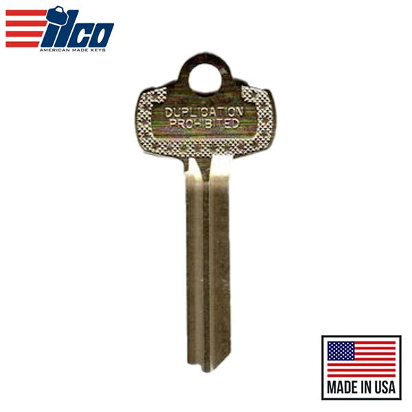 Ilco - AR00000093 - 1A1TA1 - TA Best/Falcon SFIC Key Blank - 5, 6 or 7 Pin