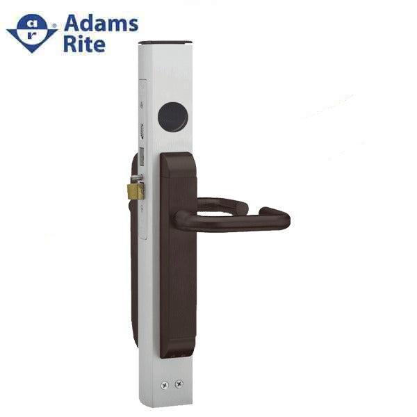 Adams Rite - 2190 - Dual Force Interconnected Lock - 1-1/8" Backset - Less Strike - US10B - Oil Rubbed Bronze