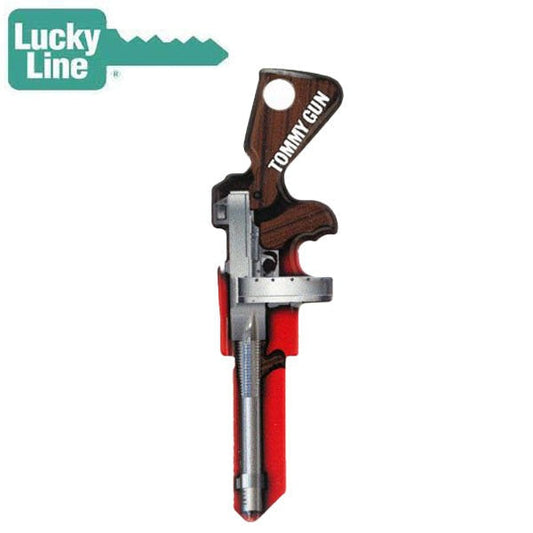 LuckyLine - B139S - Key Shapes - Tommy Gun - Schlage - SC1 - 5 Pack