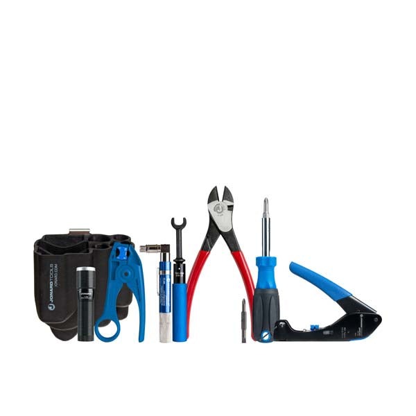 Jonard Tools - COAX Tool Kit with 360° Degree Compression Tool and 7/16" Torque Wrench