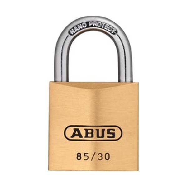 Abus - 87415 - Padlock Brass 85/30 - Keyed Different