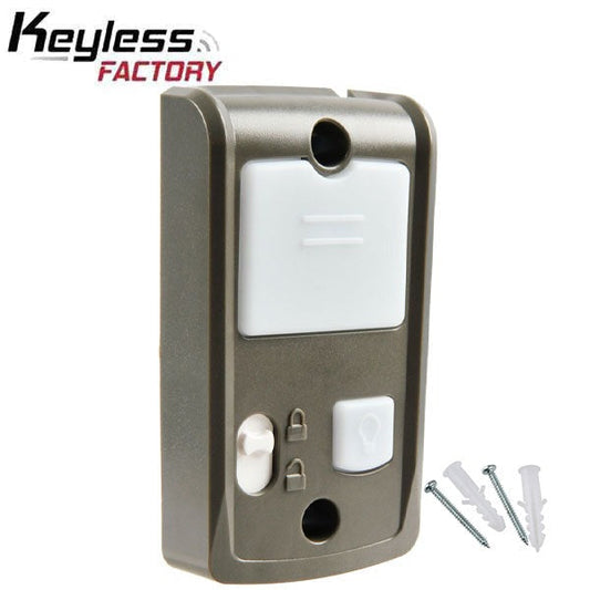 KeylessFactory - Garage Door Remote Opener - Compatible with Genie GM3T-R Garage Door Opener