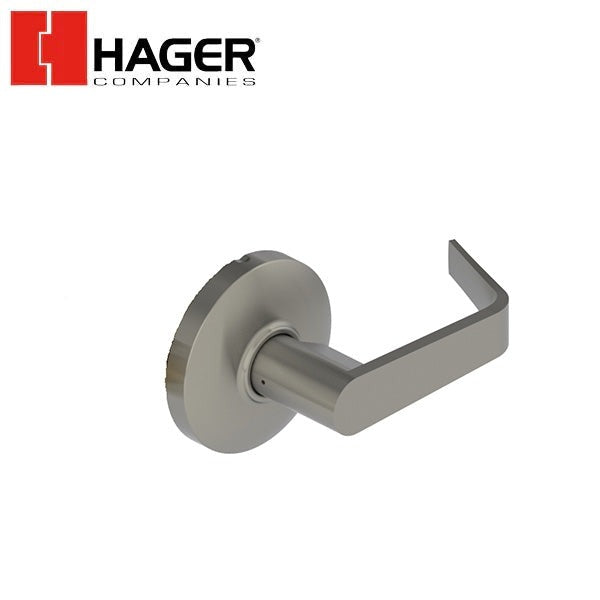 Hager - 3517 - Lever - Single Dummy - Satin Chrome - Optional Lever