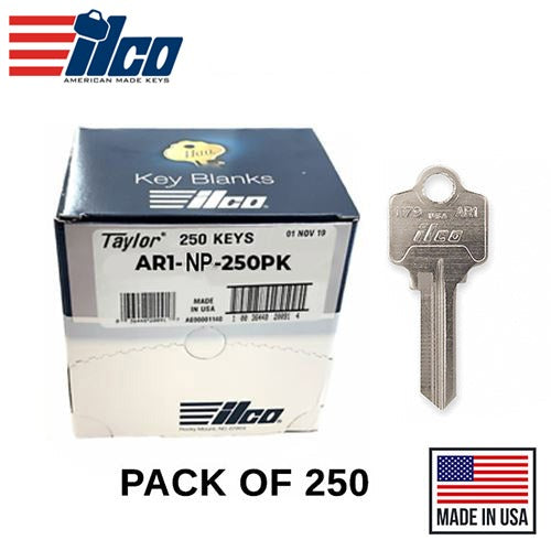 Ilco - 1179-AR1 5-pin Arrow Key Blank - 250 Pack