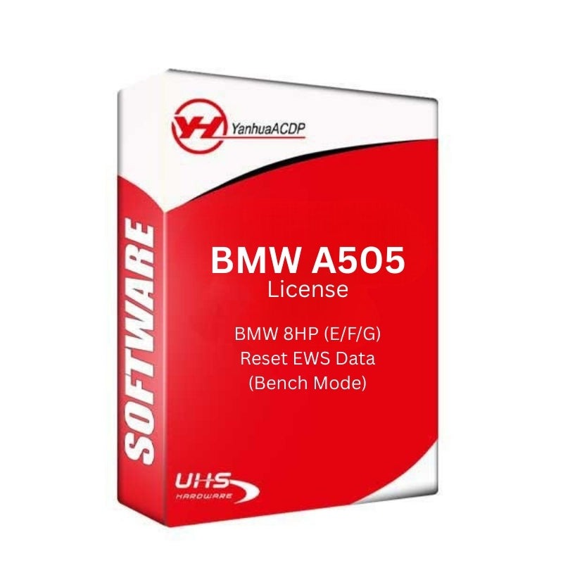 Yanhua - ACDP - Module 40 - BMW - A505 License for BMW 8HP (E/F/G) Reset EWS Data (Bench Mode)
