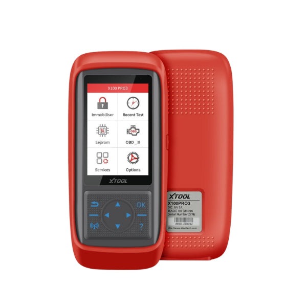 XTool - X100-PRO3 - Automotive Car Key Programmer - Oil - Maintenance Light - EPB - ABS - Throttle Relearn - Bleeding - Sensor Adjustment - EEPROM Adapter