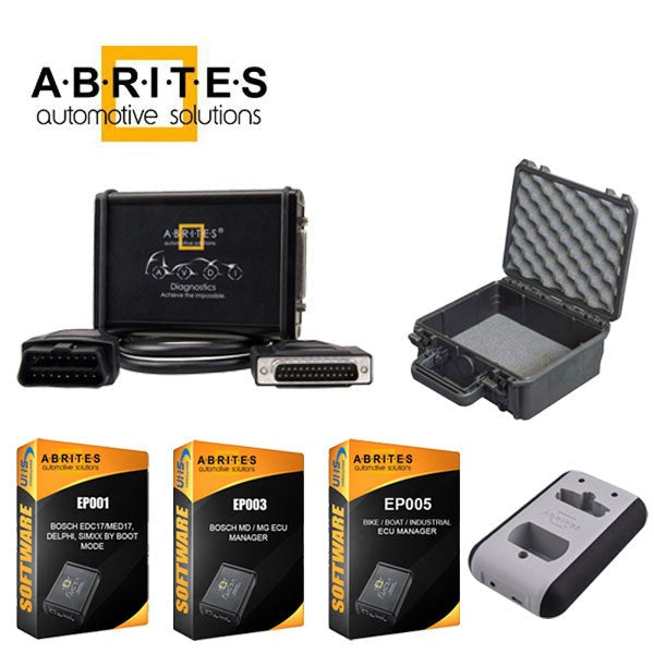 ABRITES - ECU Master Pack - AVDI, ZN003, ZN051, EP001, EP003, EP005, ATC01 Small Tuff Case