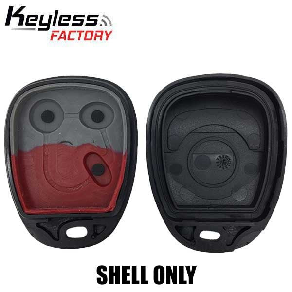 2002-2003 Saturn Vue / 3-Button Keyless Entry Remote SHELL / PN: 22693421 / LHJ009 (AFTERMARKET)