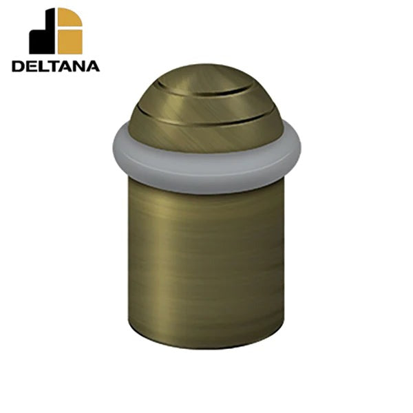 Deltana - Round universal Floor Bumper Dome Cap 2-1/8" - Solid Brass - Optional Finish