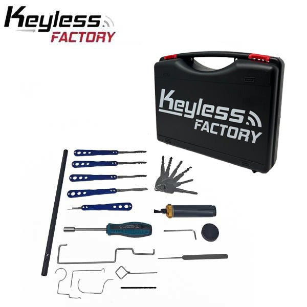 KeylessFactory - GM Ignition Service Kit - 10 Cut - Column Mount & In Dash Ignitions - 18 PCS
