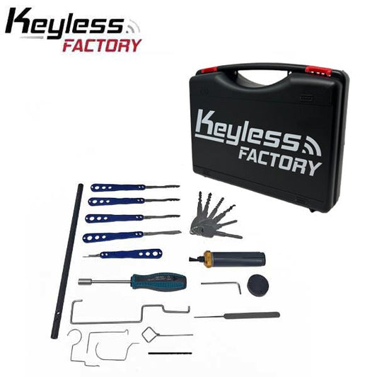 KeylessFactory - GM Ignition Service Kit - 10 Cut - Column Mount & In Dash Ignitions - 18 PCS