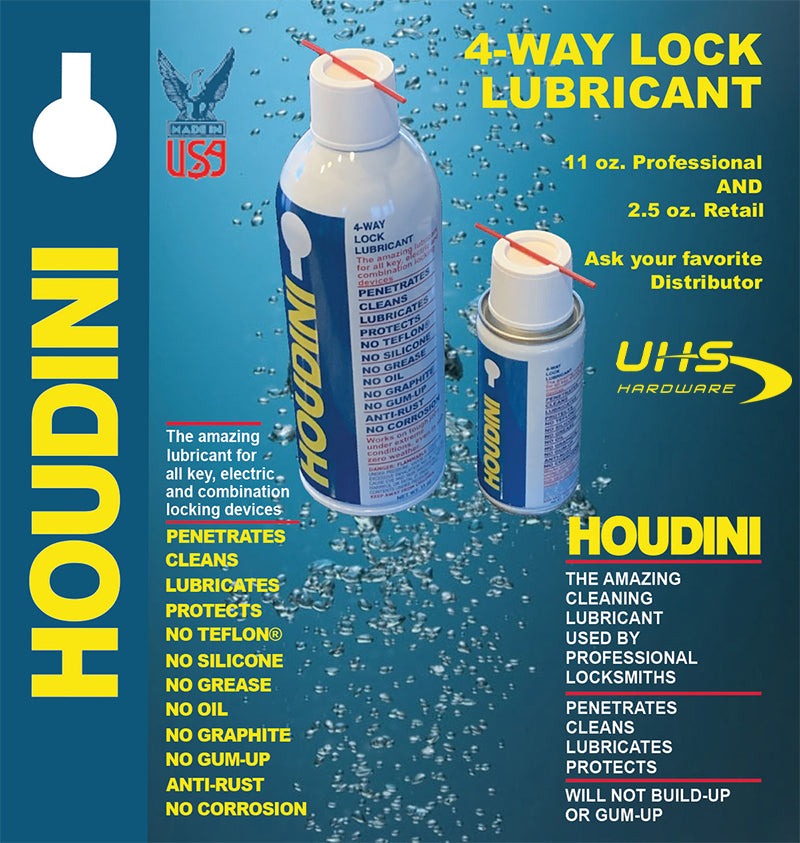 Protexall - Houdini 4-Way Lock Lubricant - 2.5oz