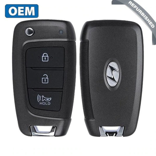 2018-2022 Hyundai Santa Fe / 3-Button Flip Key Remote / PN: 95430-S2300 / TQ8-RKE-4F41 (OEM Refurb)