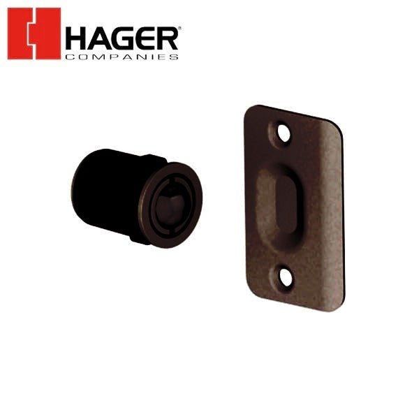 Hager - 1447 - Drive in ball catch with strike - Optional Finish