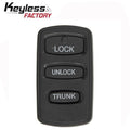 2002-2006 Mitsubishi / Chrysler / Dodge / 3-Button Keyless Entry Remote / PN: MR587980 / OUCG8D-525M-A (AFTERMARKET)