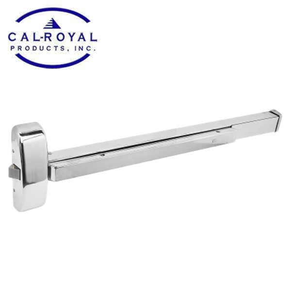 Cal-Royal - AF9800EO36 - Rim Exit Device - Stainless Steel - Fire Rating - Grade 1
