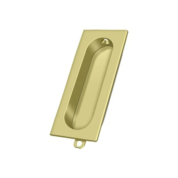 Deltana - Flush Pull - Rectangle - 3-1/8" x 1-3/8" x 1/2" - Optional Finish